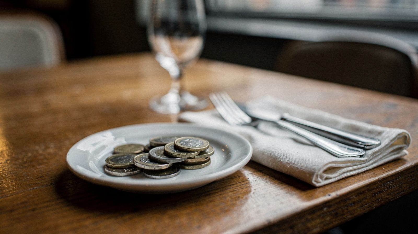 Quanto lasciare di mancia in un ristorante di Londra