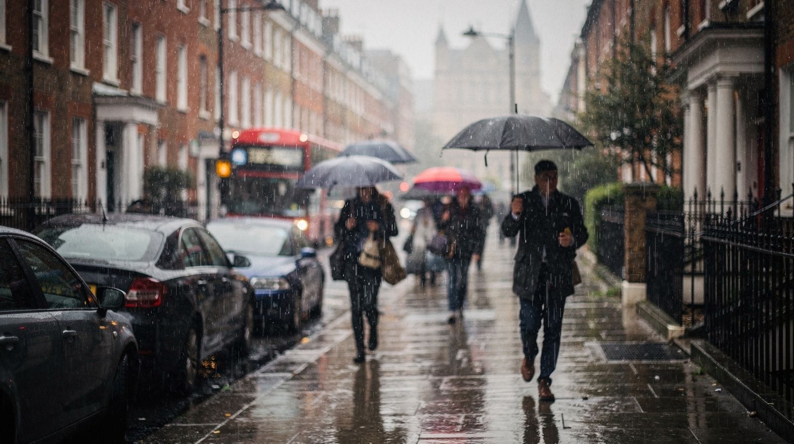 Pioggia a Londra: cosa sapere prima di partire