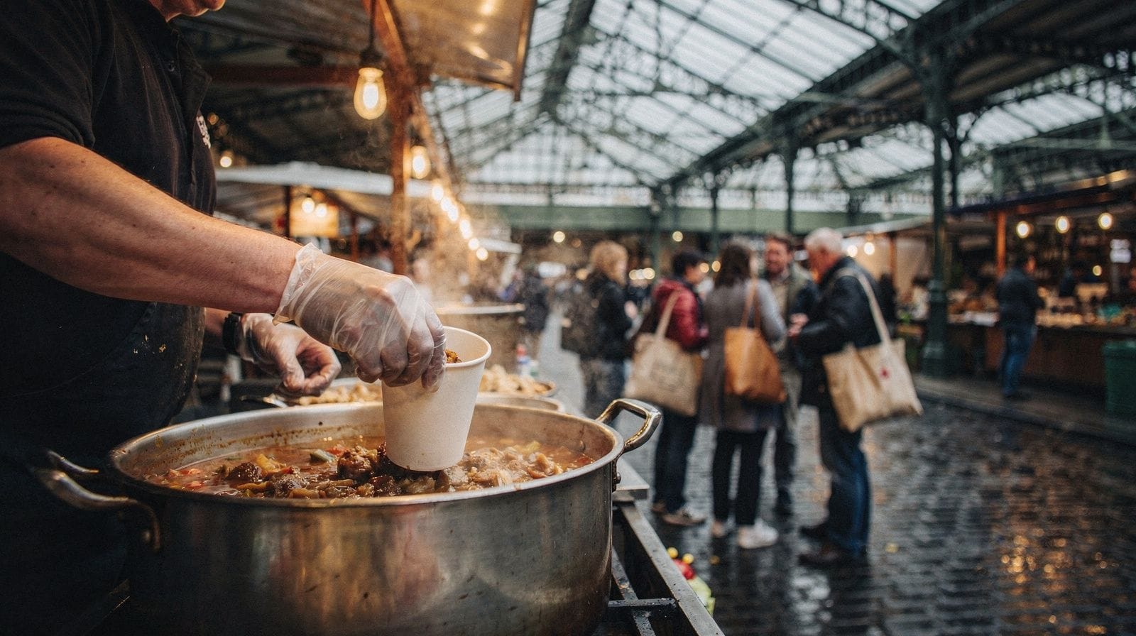 Voedselmarkten en foodtours in Londen