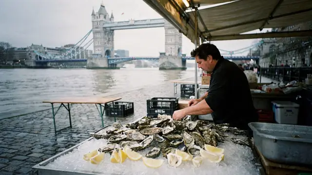 Food and drink near the Tower of London and the City