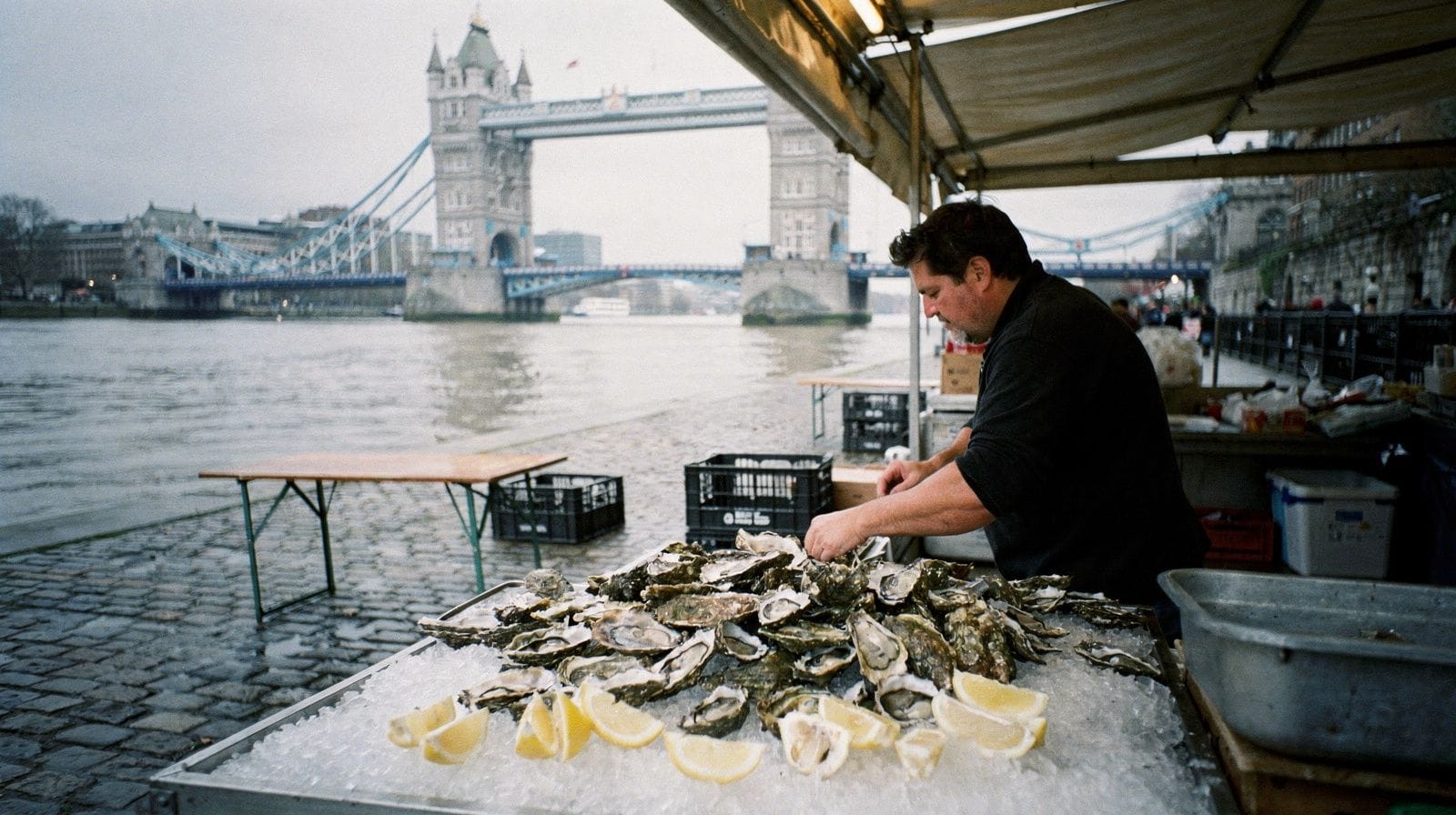 Eten en drinken bij de Tower of London en de City