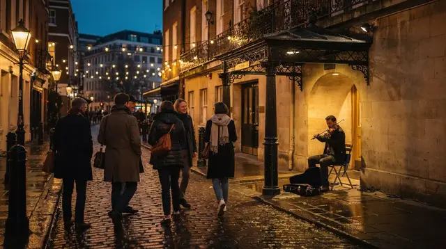 West End music and film tours: real locations versus recreations